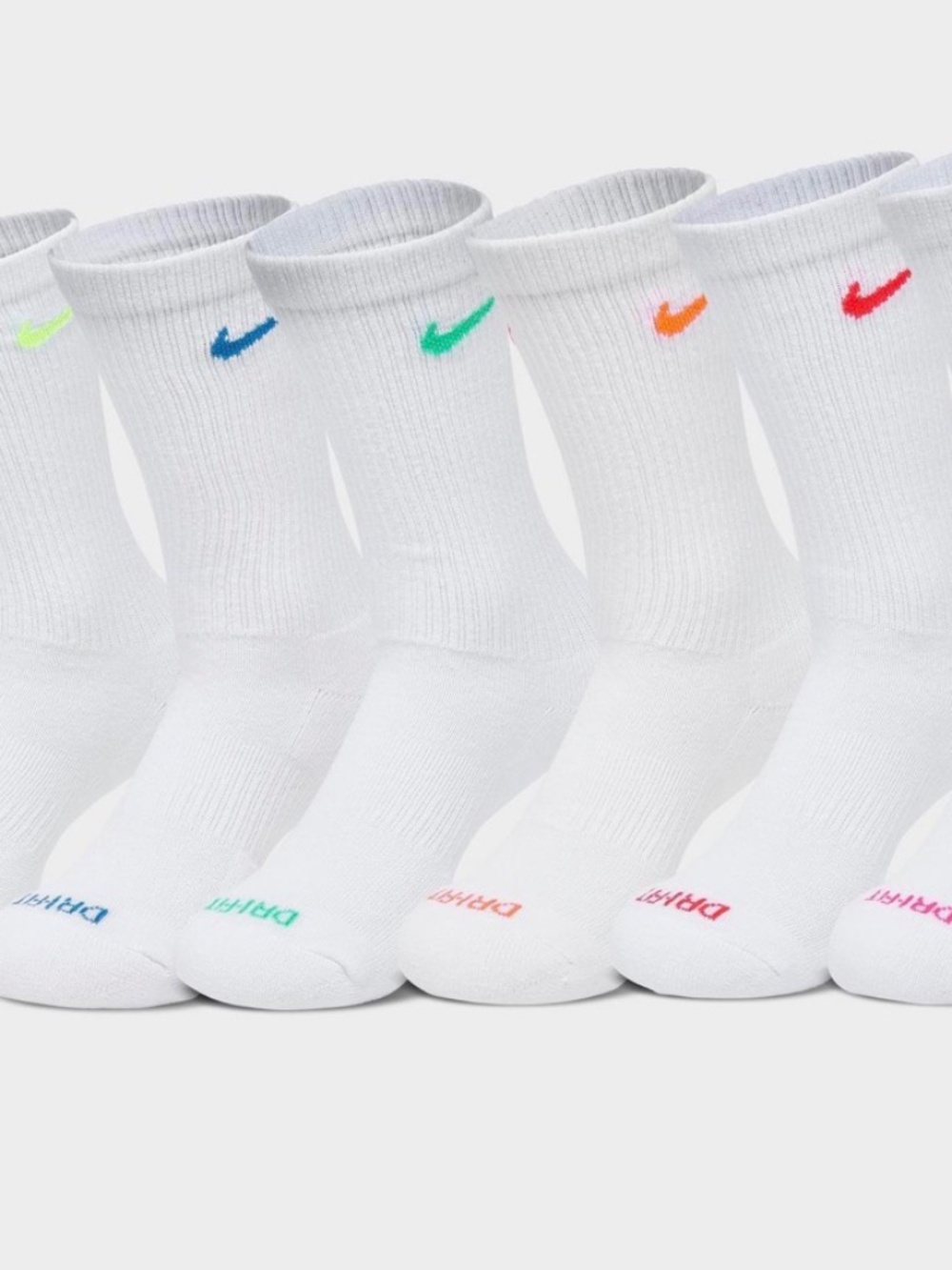 Unisex Nike multi colored socks